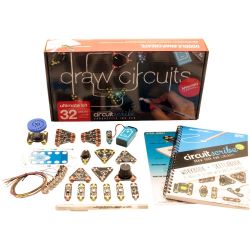 Circuit Scribe Box with switches, wires, booklet